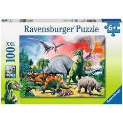 Ravensburger - Dinosaurussen - Tussen Dinosaurussen - 100 Stukken - Puzzels