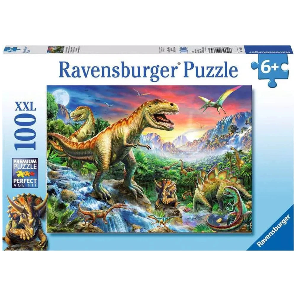 Ravensburger - Dinosaurs - With The Dinosaurs - 100 Pieces - Puzzles