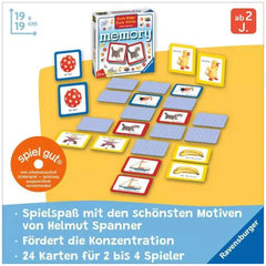 Ravensburger - Eerste Afbeeldingen - Eerste Woorden Geheugen - Bordspel - Duitse Editie