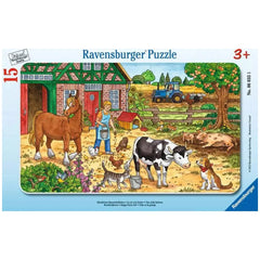 Ravensburger - Happy Farm Life - 15 Pieces - Puzzles