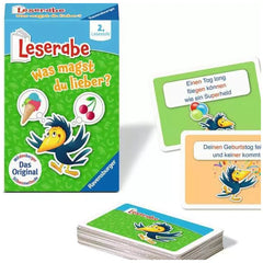 Ravensburger - Leserabe-Wat-mag-je-liever-Card-Game