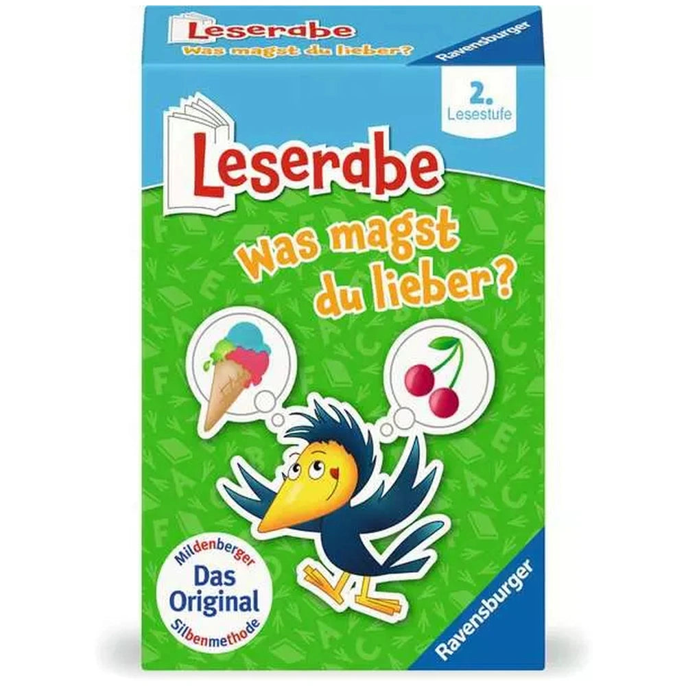 Ravensburger - Leserabe-Wat-mag-je-liever-Card-Game
