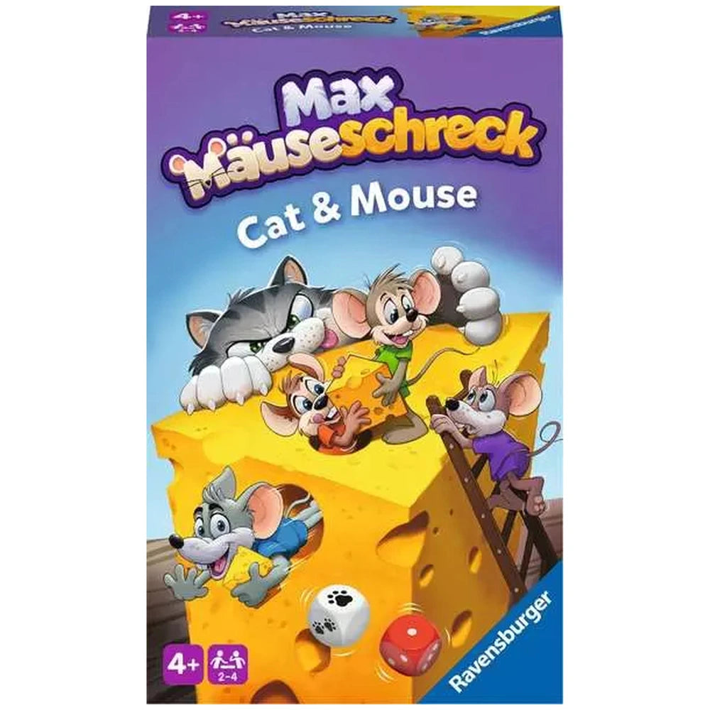 Ravensburger - Max Mauseschreck - Bordspel - Meertalige Instructies