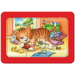 Ravensburger - Mijn Eerste Puzzels - Dierenvrienden - 3X6 Stukken - Puzzels