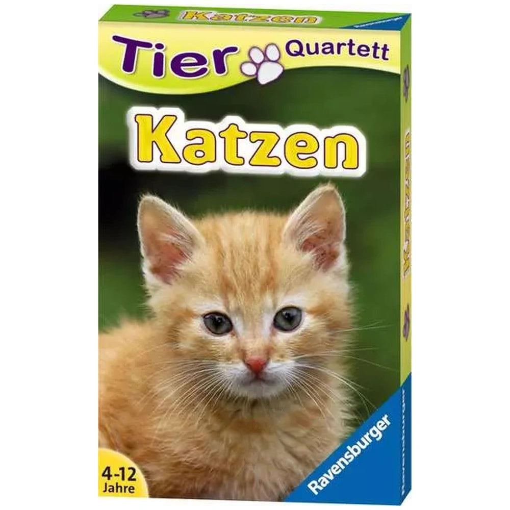 Ravensburger - Tierquartett Katzen - Kaartspel
