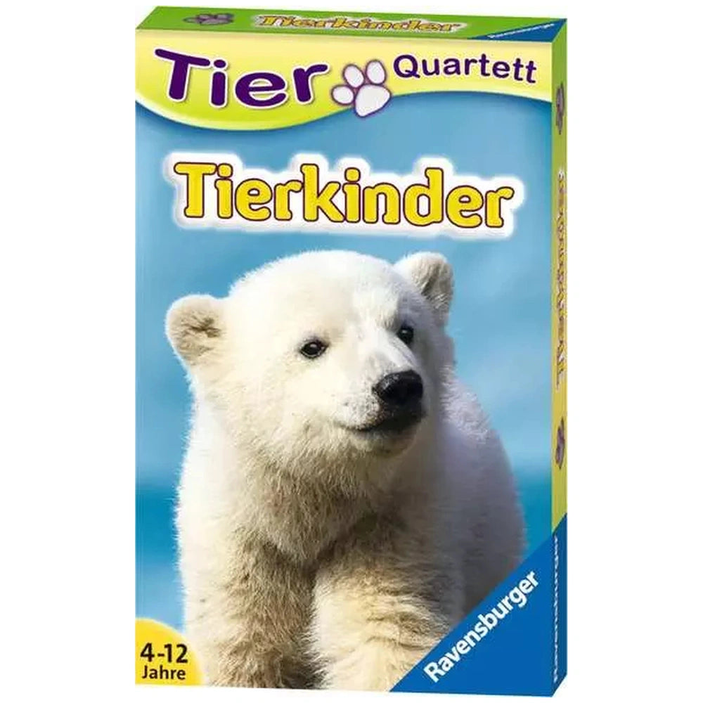 Ravensburger - Tierquartett Tierkinder - Kaartspel