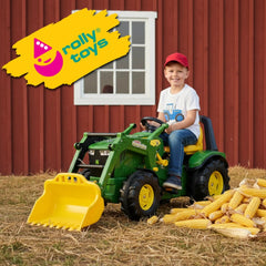 Rolly Toys - Rollyx-Trac Premium John Deere 8400R Excavator Rding Toys