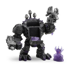 Schleich - Eldrador Creatures - Shadow Master Robot With Mini Creature - Action & Toy Figures - 42557