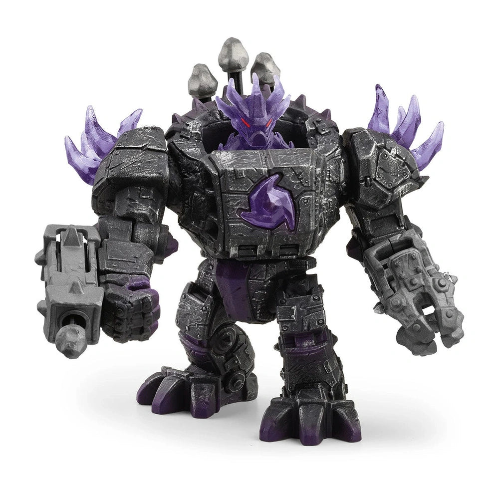 Schleich - Eldrador Creatures - Shadow Master Robot With Mini Creature - Action & Toy Figures - 42557