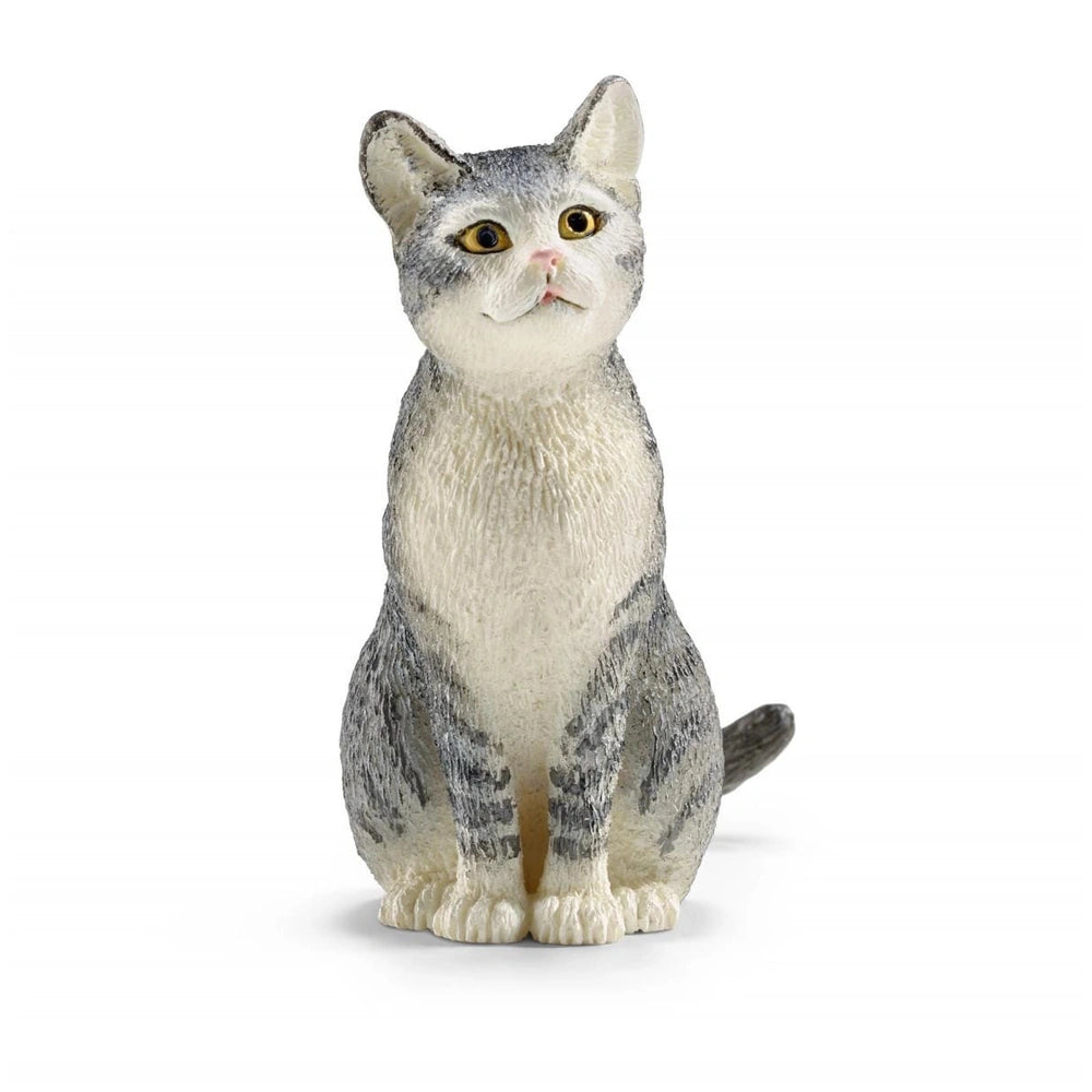 Schleich - Farm World - Cat Sitting - Action & Toy Figures - 13771