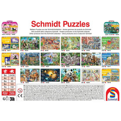 Schmidt Spiele - Graafmachine 40 Stuks en Siku Speelvoertuig - Puzzels