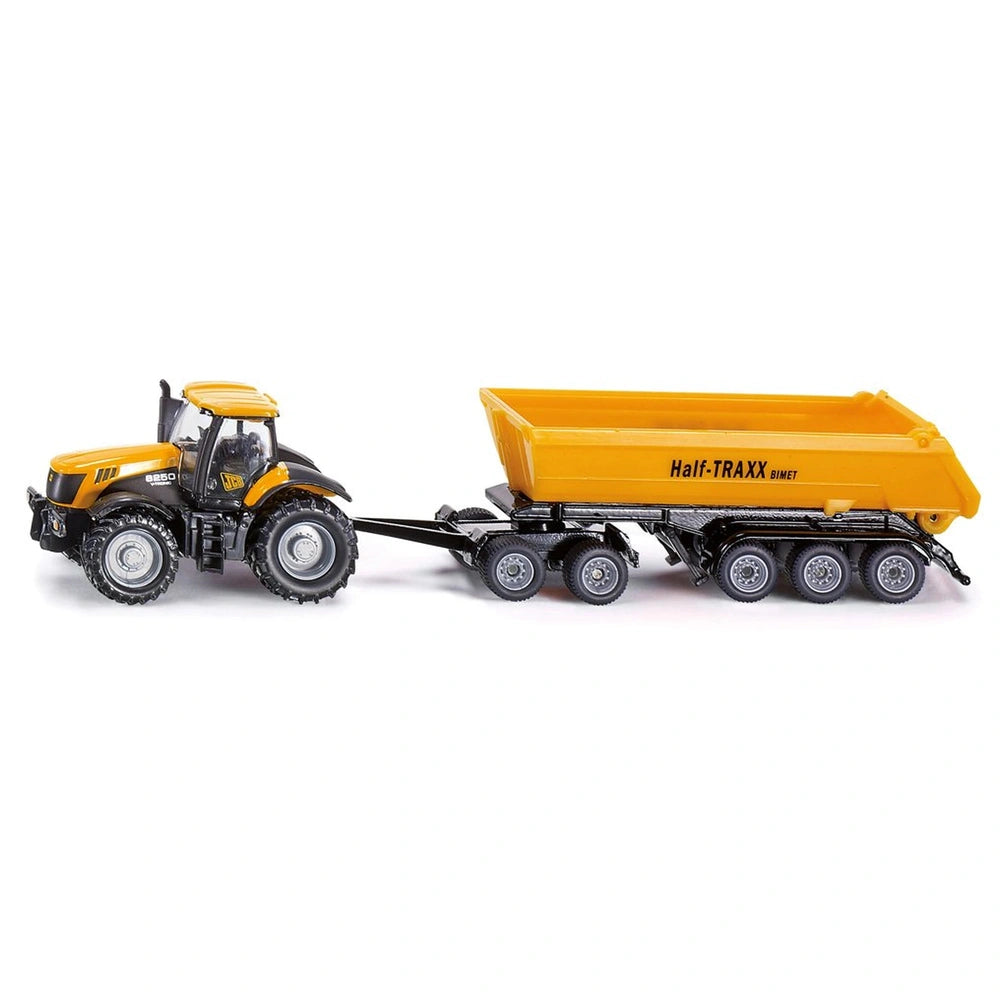 Siku - JCB met dolly en kiepaanhanger - Speelvoertuigen
