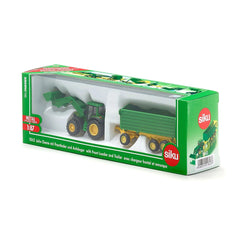 Siku - John Deere with front loader and trailer - Play Vehicles