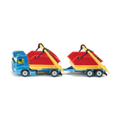 Siku - Truck with skip and trailer - Play Vehicles