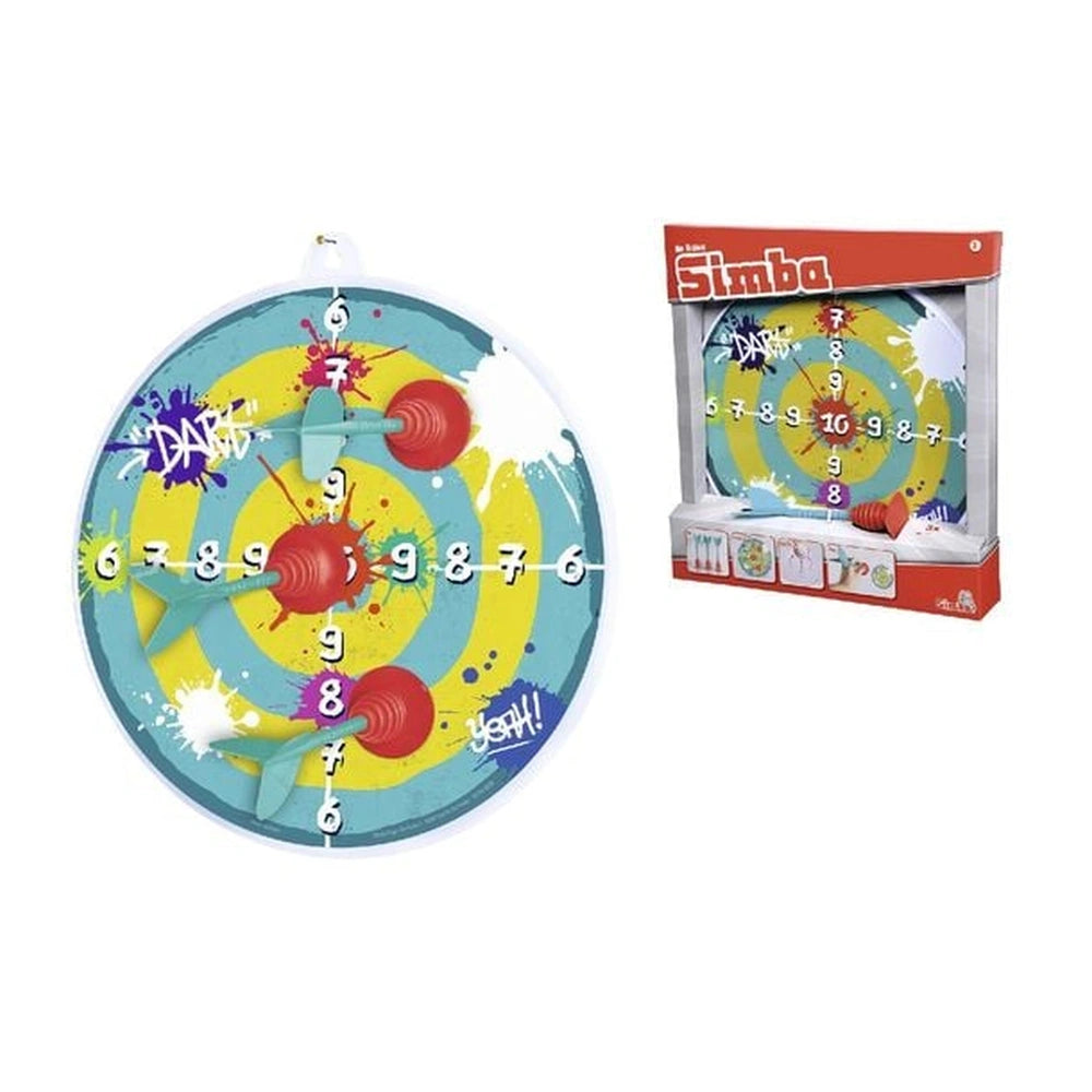 Simba - Dart game with 3 suction cup arrows - Sports Toys