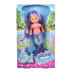 Simba - Evi LOVE Glitter Zeemeermin - Poppen, Speelsets & Speelgoedfiguren