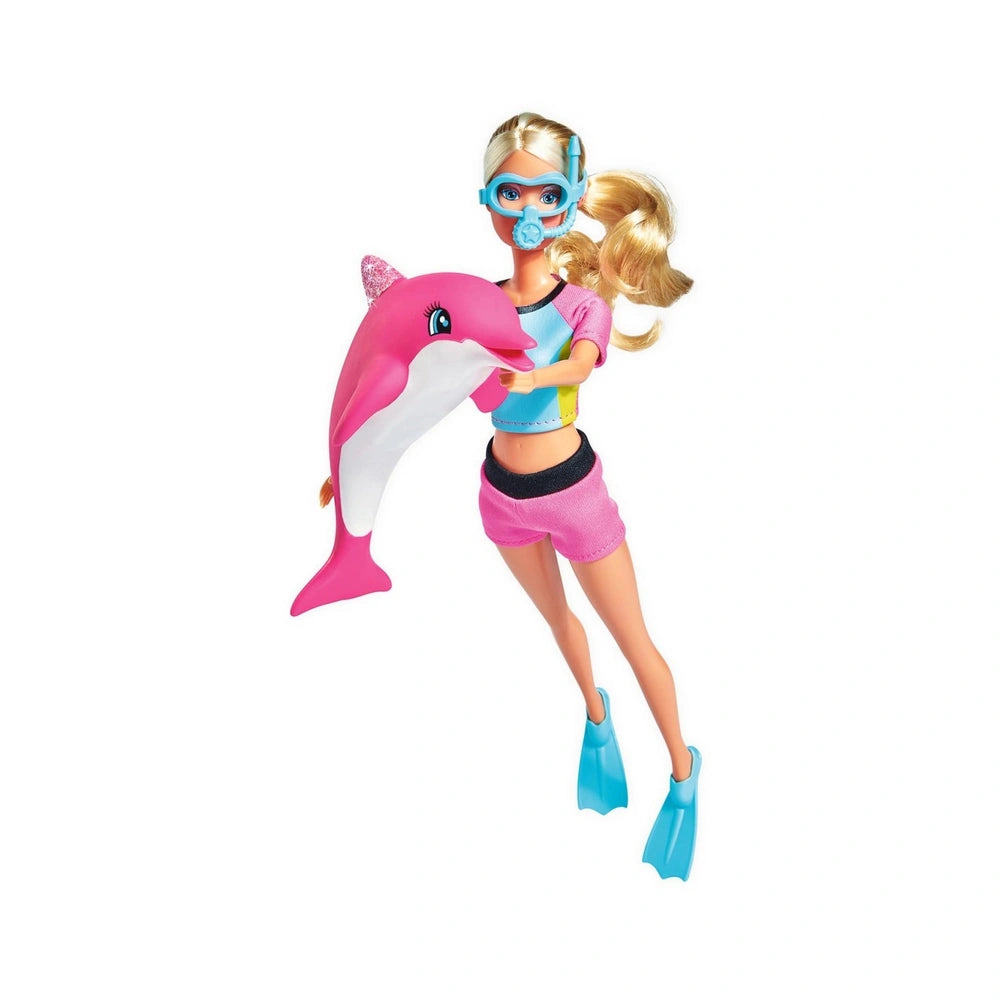 Simba - Steffi LOVE Dolfijn Plezier - Poppen, Speelsets & Speelgoedfiguren