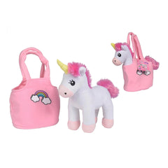 Simba - Steffi LOVE Girls Unicorn in Bag - Stuffed Animals