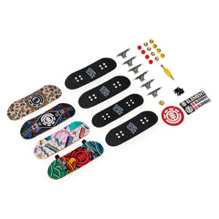 Tech Deck - 96mm Fingerboard met Authentieke Ontwerpen 4 Pack - Assortiment