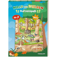 TESSLOFF - Natuur-Puzzel-Fun-Boeken - Duitse Editie