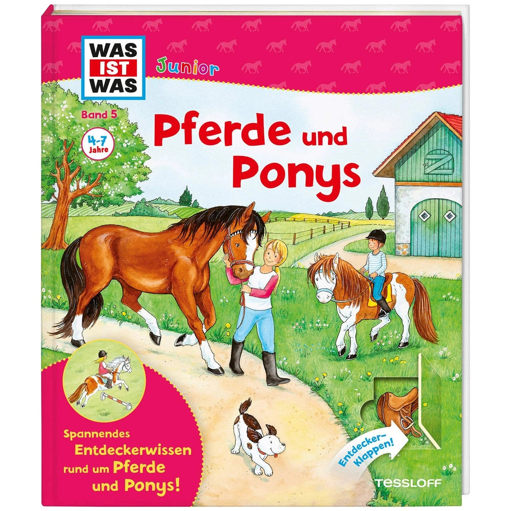 TESSLOFF - WAS IST WAS Junior Band 5 Paarden en Pony's Educatief Speelgoed - Nederlandse Editie