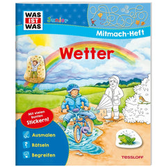 TESSLOFF - WAS IST WAS Junior Weer Activiteitenboek - Educatief Speelgoed - Duitse Editie