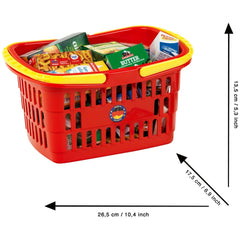 Theo Klein - Shopping Basket Filled With Products From Germany - Pretend Professions And Role Playing