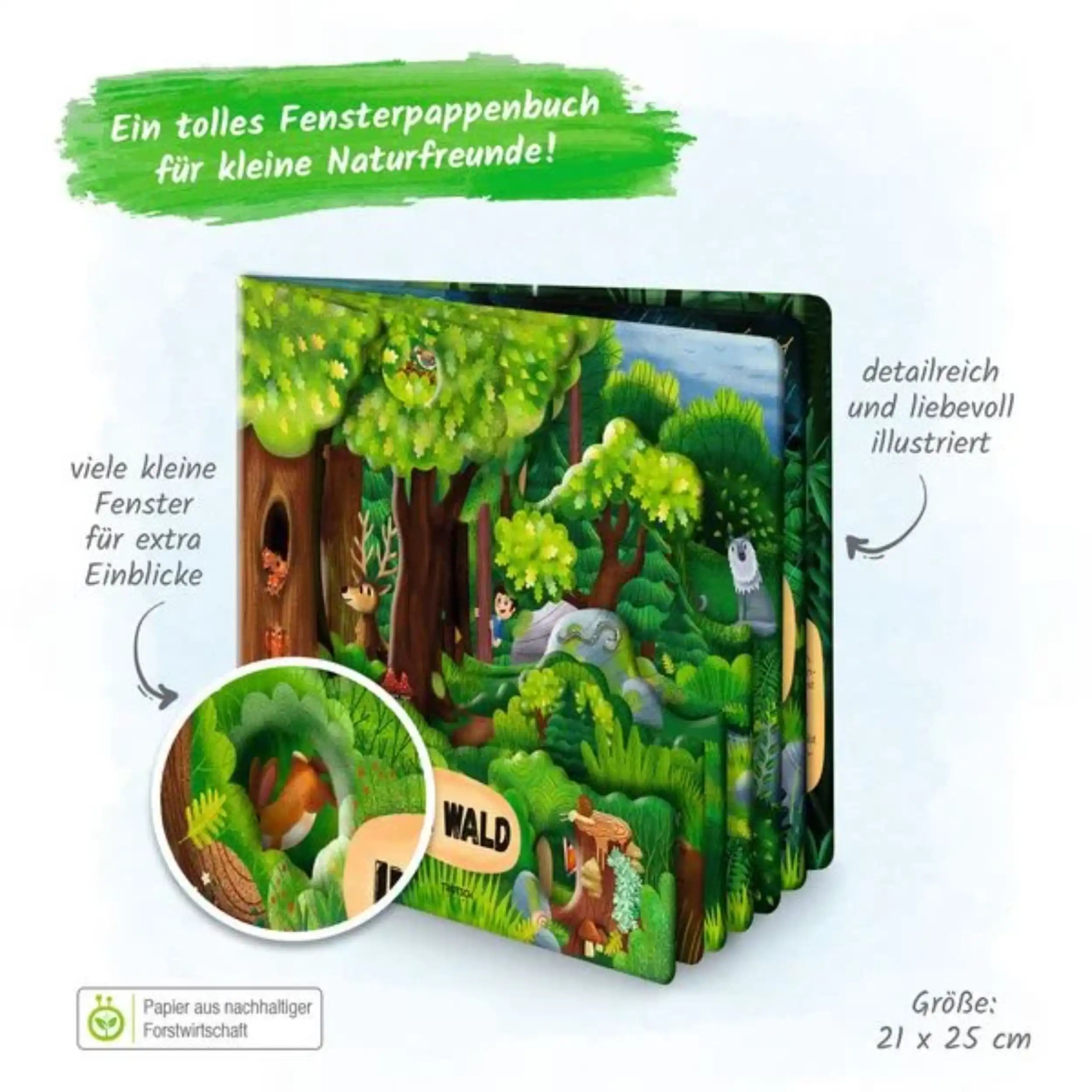 TROTSCH - Explorer Boek In het Bos Boeken - Duitse Editie