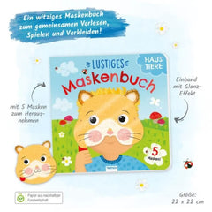 TROTSCH - Grappig Huisdier Masker Boek Boeken - Duitse Editie