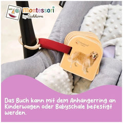 Wooden Book Eerste Companion Voor Je Kind Educatieve Speelgoed
