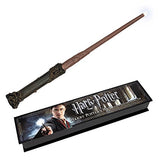 The Noble Collection Harry Potter's Illuminating Wand - 14in (35cm) Harry Potter Officially Licensed Film Set Movie Props Wand Gifts