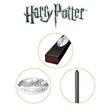The Noble Collection - Draco Malfoy Character Wand - 16in (40cm) Wizarding World Wand With Name Tag - Harry Potter Film Set Movie Props Wands