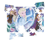 Clementoni 25737 Frozen 2 supercolor 2-104 pieces-made in italy, 6 years old children’s, cartoon, disney puzzles, multicolour, medium