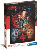 Clementoni - Stranger Things Puzzle 1000 Pieces High Quality Collection